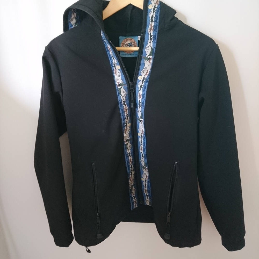 Copper River Fleece Jacket with Iditarod trim